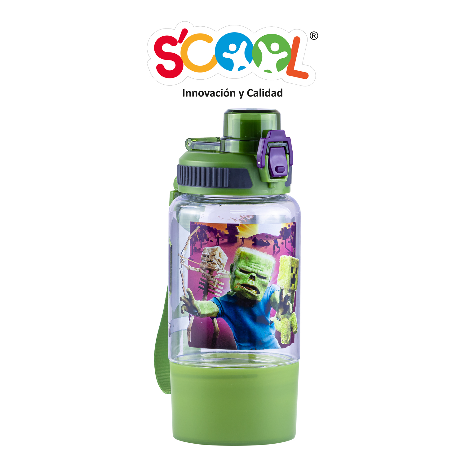 BOT PC SNACK 500ML MINECRAFT