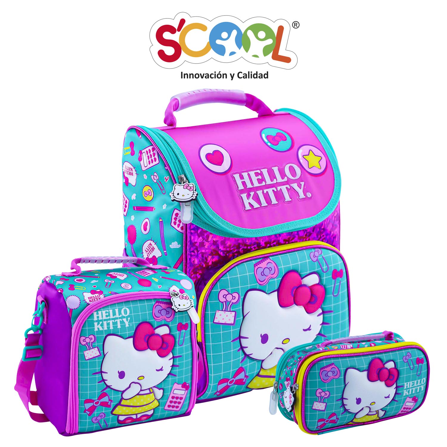 Set mochila oficio EVA 3D HK