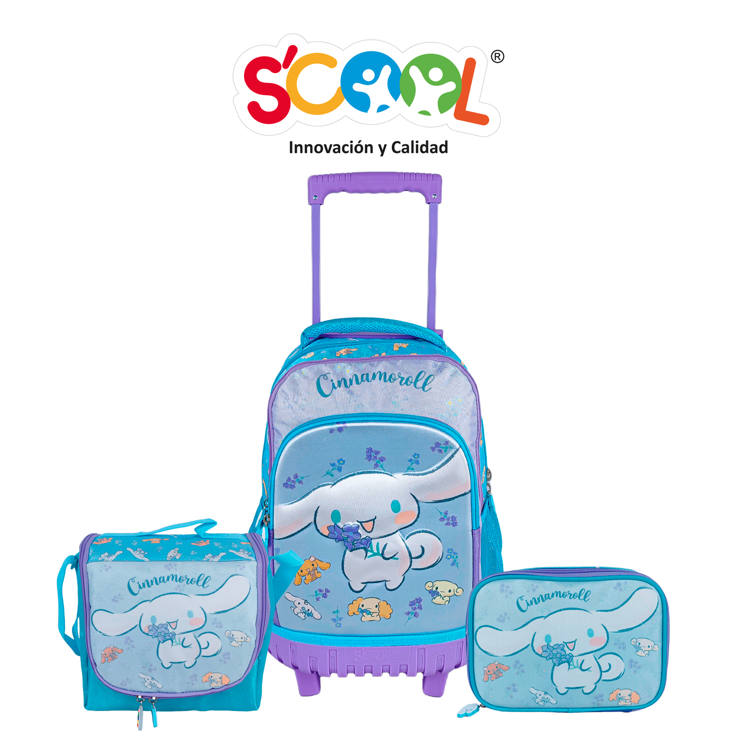 SET MOCHRUEDAS PLUS EVA 3D CINNAMOROLL