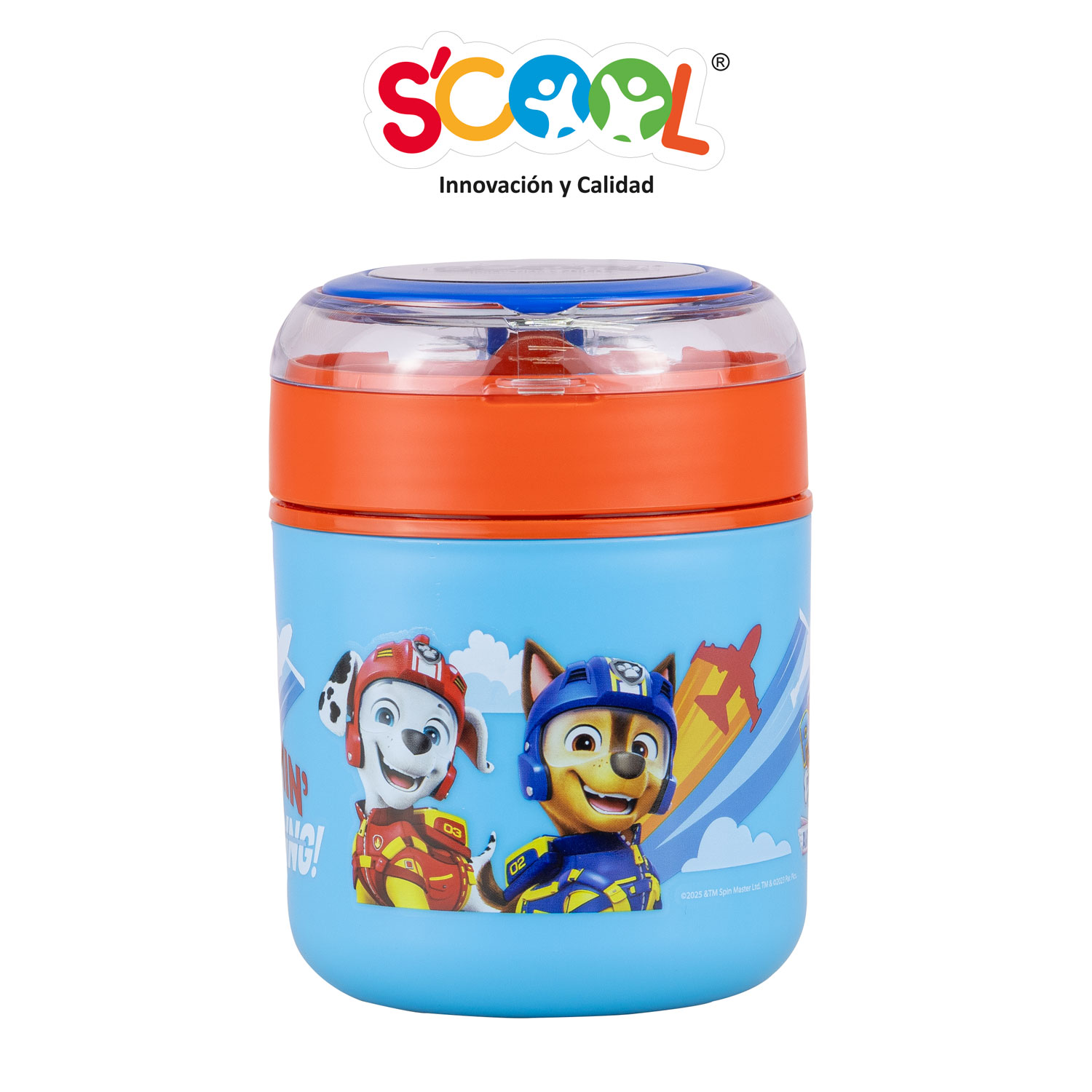 SCOOL TERMO COMIDA PP-SS 530ML CON CUBIERTO PAW PATROL H