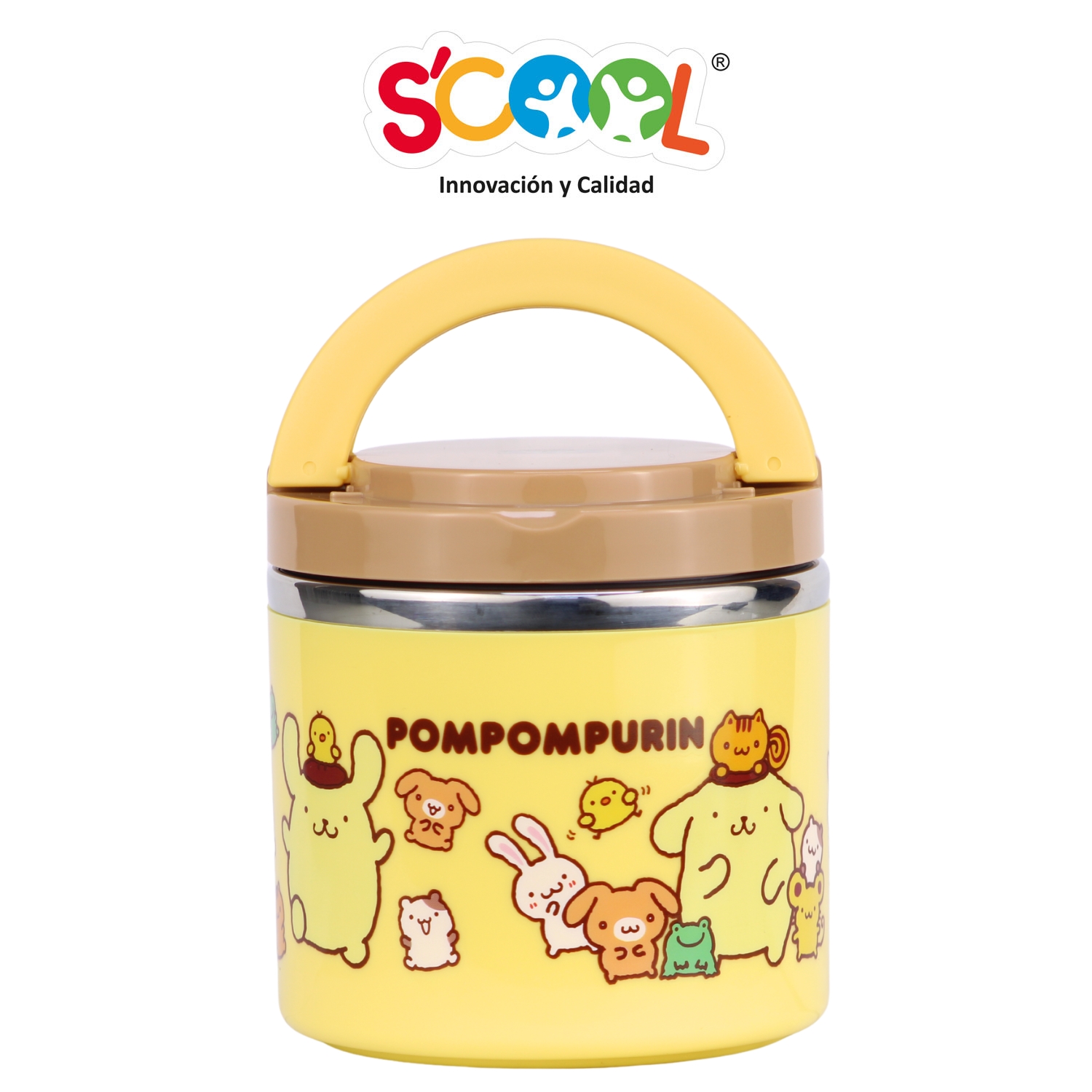 SCOOL INV RANGER TERMO DE COMIDA SS/PP 600ML POMPOMPURIN - Imagen 2