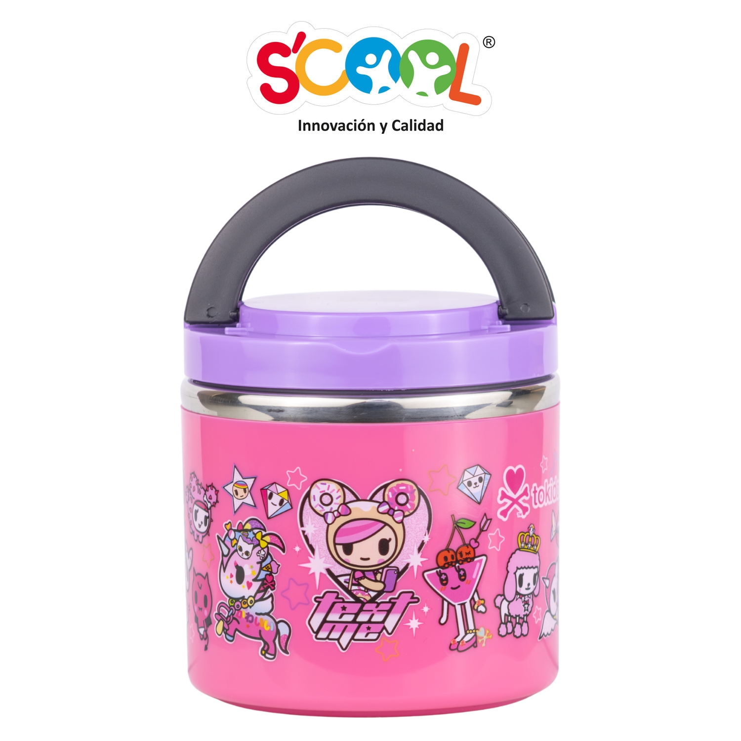 SCOOL INV RANGER TERMO DE COMIDA SS/PP 600ML TOKIDOKI - Imagen 2