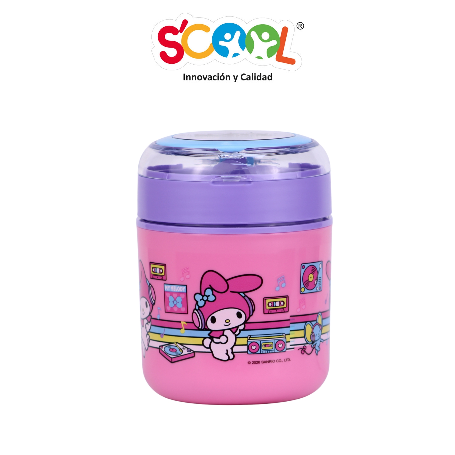 SCOOL TERMO PARA COMIDA SS/PP 530ML CON CUBIERTOS MY MELODY